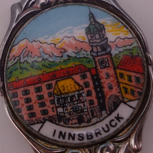 INNSBRUCK VERSILBERT SF SILVERPLATE Souvenir Spoon - Picture 4 of 15